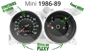 Compteur Mini 1986-1989