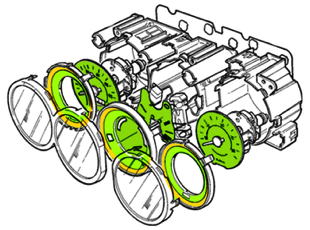 Schéma du modèle 1986-1989