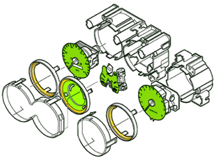 Schéma du modèle 1990-2000